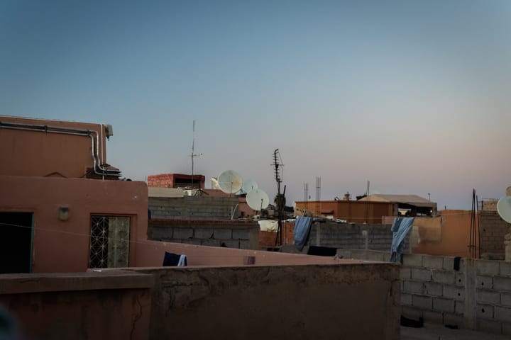 Roofs of Marrakesh